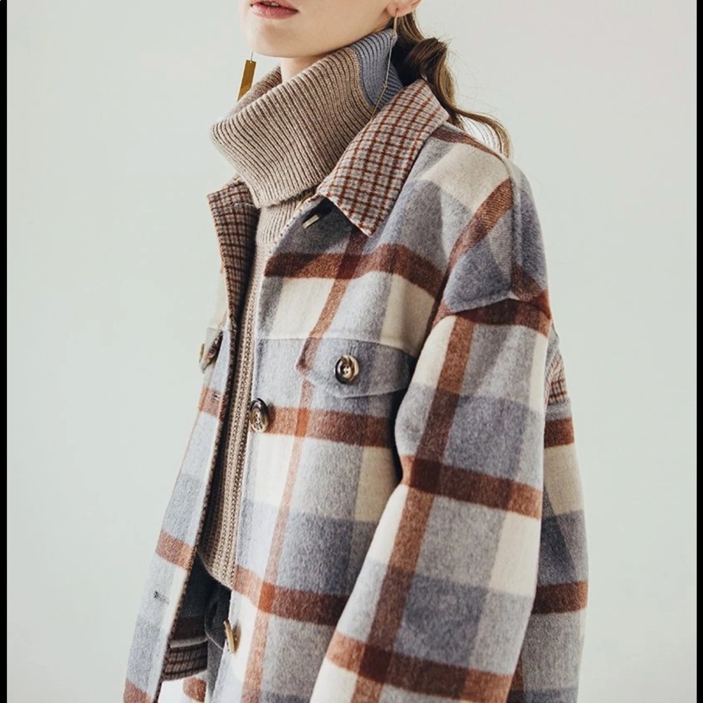 Petite Studio Stockholm Wool Jacket - Blue